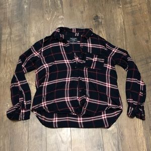 Women’s Small Abercrombie Plaid Button Down Shirt